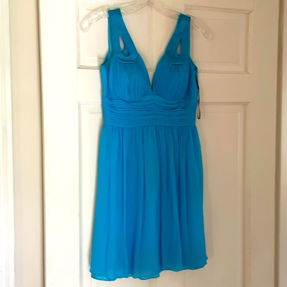 Blue dress
